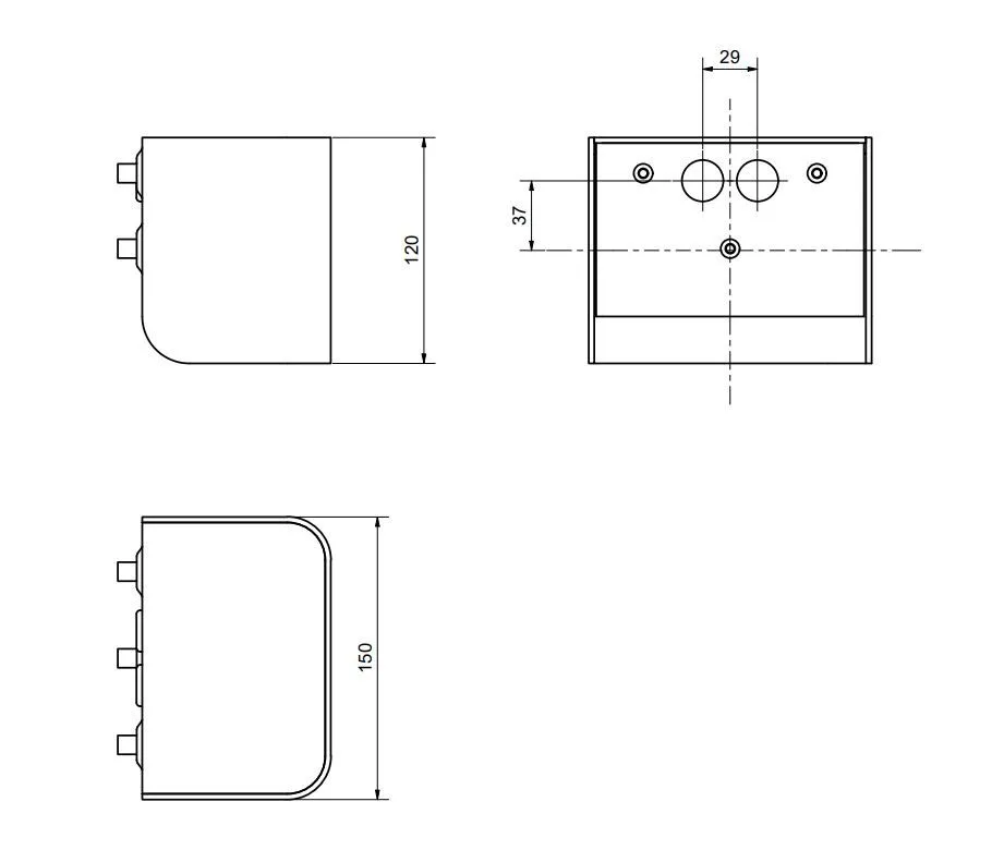 Taurus Vägglampa Vit IP54 - Bild 2