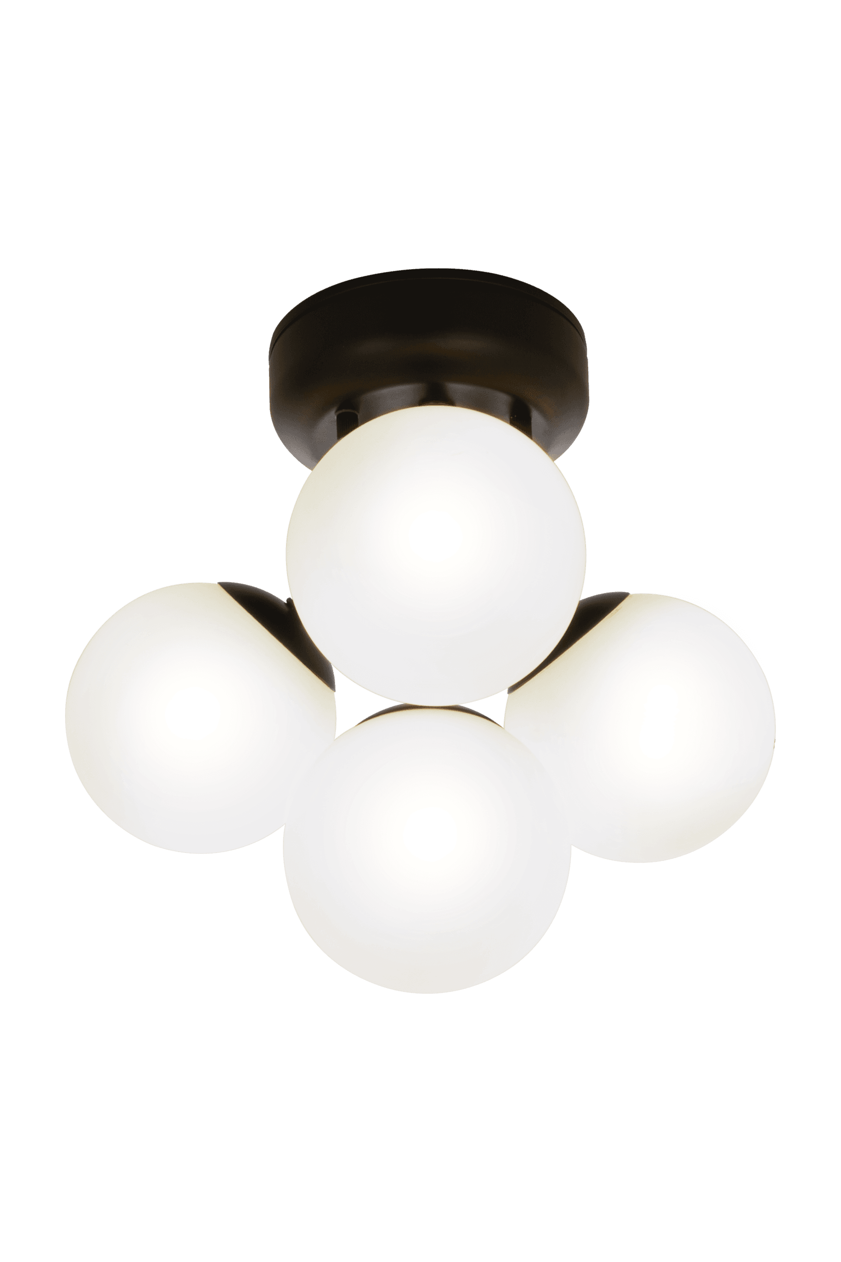 Nicosia Plafond Svart IP44