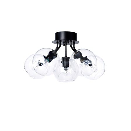 Tage Plafond 50 Svart/Klar