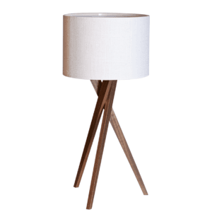 Vega Bordslampa Valnöt/Vit