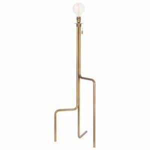 Strapatz Golvlampa Råmässing